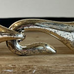 Chico's  Black Genuine Leather Adjustable Silver Loop Buckle Belt Size SM/Medium Photo 0