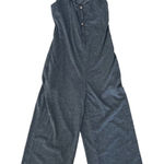 Amazon  Maternity & Nursing Gray Sleeveless Button-Up Romper Jumpsuit‎ Size XS Photo 0