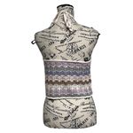 American Eagle Crochet Knit Pastel Striped Halter Top S Boho Crop Top Beach Photo 3