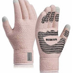 New Womens Redess Touchscreen Winter Gloves in Dusty Rose Pink Photo 0