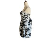 Twenty One Y2K floral mini bubble dress Black Size undefined Photo 8
