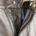 Cara Santana x Apt.9 New Black Vegan Leather High Rise Cargo Pants A149 Size 10 Photo 5