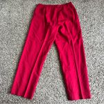 Pendleton  Vibrant Red Wool Women's Trousers size 14 Photo 5