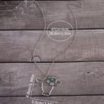 NEW Vintage Western Style Bull Head Necklace with Turquoise, Cowgirl Aesthetic Photo 1