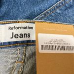 Reformation NEW Liza Newport Wash Blue High Rise Straight Denim Jeans Size 31 Photo 3