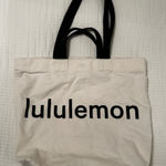 Lululemon Canvas Tote Bag Photo 0