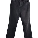 BOYISH Straight Jean Women Sz 27 Odyssey Black High Rise Gorpcore Grunge Retro Photo 2
