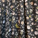 Current Air Anthropologie Aurelie Floral Print Dress Boho Fall Flutter Size S Photo 6
