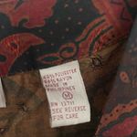 Karen Scott Vintage Open Front Abstract Print Blouse – Size M Photo 3