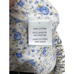 Threads of Luxx Ditsy Floral Shorts Womens L Pull On Feminine Prairie Dainty NWT Blue Size L Photo 6