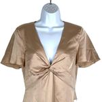 Show Me Your Mumu Rome Twist Gown Dress Maxi Luxe Satin Wedding Party Photo 7