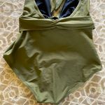 Tigerlily NEW Olive One-Piece. Small Photo 7