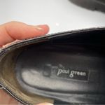 Paul Green  Black Patent Leather Lace Up Loafers Womens 6 Oxford Preppy Shoes Photo 1