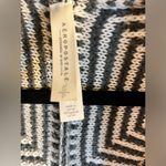 Aeropostale Cardigan Sweater by , grey & white, open front w beautiful knitting Photo 8