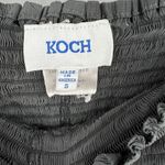 Koch  Erica Shorts Skirt Skort Pleated Charcoal Gray Pull On Women’s Size‎ Small Photo 7