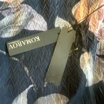 Komarov Grey Floral Print Midi Dress V Photo 13