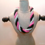 Nordstrom Tricolor Braided Seedbead Necklace (A63) Photo 0