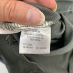 baba Sz L Green Button Front Shirt Embroidered Mesh Detail Long Sleeve Women’s Size L Photo 6