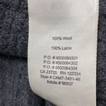 Wilfred Free  LARGE Gray V Neck Knit Italian Yarn Sweater 100% Wool - FLAWED Photo 13