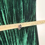 ENZA COSTA SILK BLEND TEXTURED VELVET TANK GREEN MAXI DRESS WOMENS SIZE SMALL Photo 11