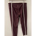 Athleta  Elation Ultra High Rise 7/8 Legging  L | Spiced Cabernet Bone tight Photo 1
