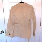 st. john's bay Stripe Lined Trench Coat Photo 2