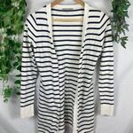 Tart  Cashmere Blend Striped Cardigan Sweater Photo 0
