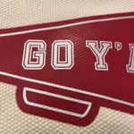 Draper James  Red White Go Y'all Cotton Wristlet bag 5x6 Inches Photo 5