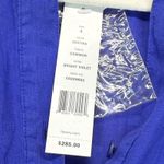 Theory  Mistina Dress Sleeveless Drawstring Waist Bright‎ Violet Size 4 READ Photo 6