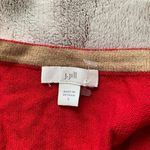 J. Jill Sweater Women's Size Small Red V Photo 3