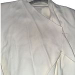 IRO Paris Women's White Celand Draped Tie Waist Blazer Jacket - Size 36 Photo 4