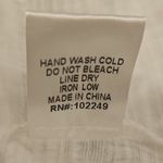 Skies Are Blue 💕💕Eyelet Lace Longsleeve Blouse ~ White Medium M NWT Photo 9