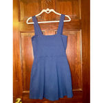 Victoria's Secret PINK Victoria’s Secret Medium Navy Blue Ribbed Tennis/Pickleball Dress w Shorts Photo 2