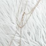 Park Lane | Whisper Necklace Gold Tone Lariat Doubke Chain Layered Dainty Photo 0