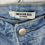 American Bazi  Los Angeles Denim Joggers Baggy Distressed Denim Pockets Small Photo 3