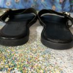 Don Uorri Size 40 Black Leather Sandals Photo 8