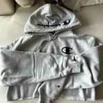 Champion  cropped hoodie Photo 0