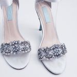 Betsey Johnson Gina Jewelry Ankle Wedding Heels Photo 3
