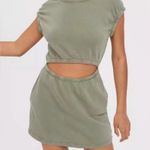 Aerie OFFLINE Weekend Fleece Cutout Dress Photo 5