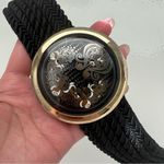 Gutos W Germany 1980s Vintage Art Nouveau waist belt, metal buckle,rope detail Gold Photo 3