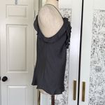 Violet+Claire Y2k rosette ruffle detail satin tank Photo 9