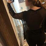 LF Emma & Sam by  Mesh Plaid Detail Top Photo 1