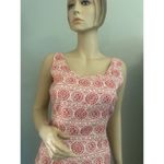 Esley  RED EMBROIDERED‎ SHEATH DRESS SZ SMALL Photo 2