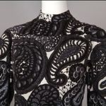 Donald Brooks dark paisley print long Photo 3