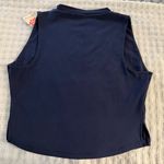 Free People Movement NWT Epic Mock Neck Muscle Tank in Navy size XL Photo 2
