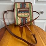 Mexicana colorful raffia crossbody handmade bag Brown Photo 0