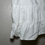 American Eagle White Tank Women's Medium Western Boho Summer Minimal Country Photo 2