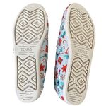 Toms  Shoes Alpargata Deck the Halls Faux Fur Lined Flats Women Size 9 Christmas Photo 3