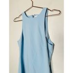 Likely Women's Powder Blue Sleeveless Side Slit Decklin Mini Dress Size 6 Photo 5