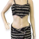 FashioNova Denim Days Micro Mini Skirt Set Photo 2